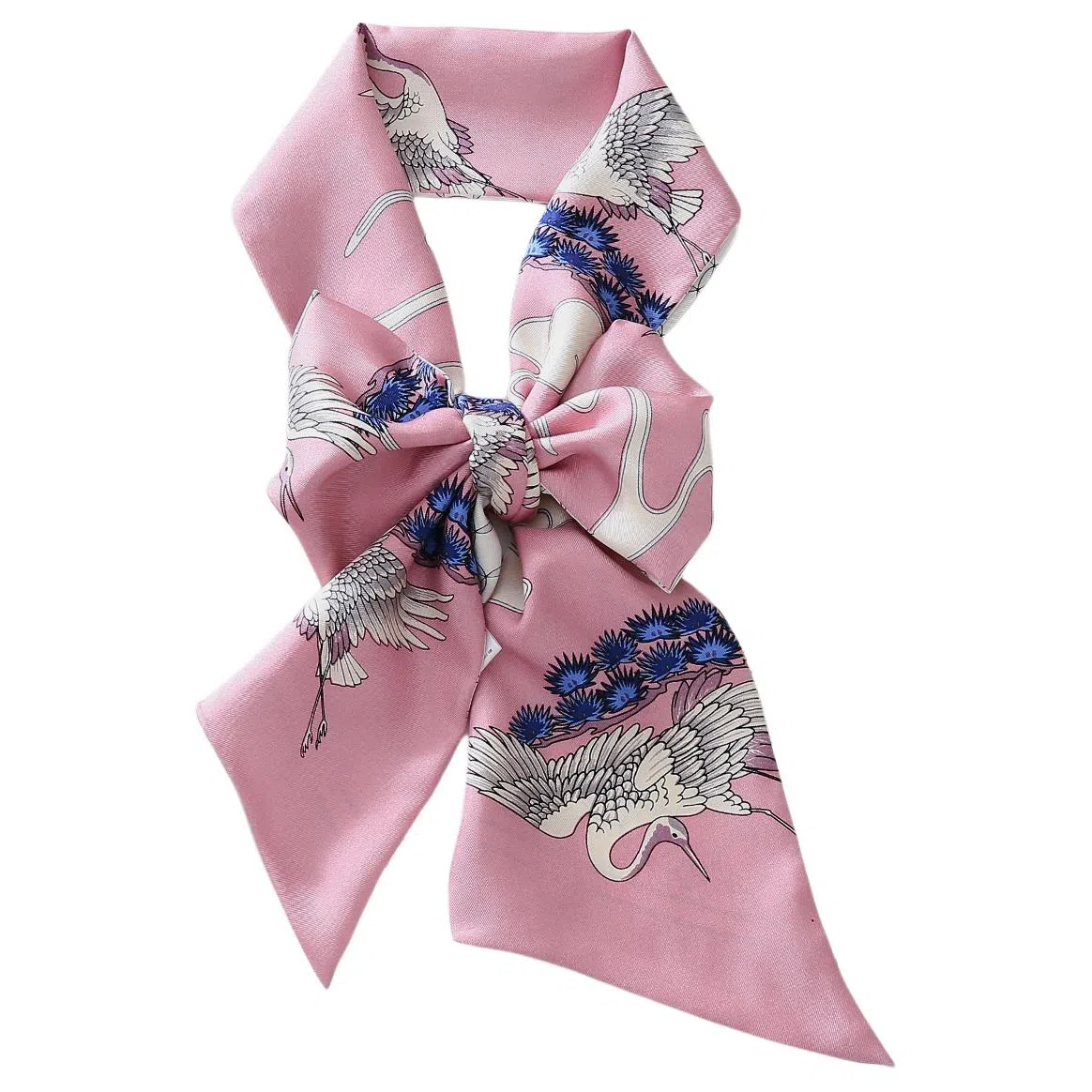 红豆 时尚绑包轻盈柔软经典设计简约大方 桑蚕丝 丝巾 女款