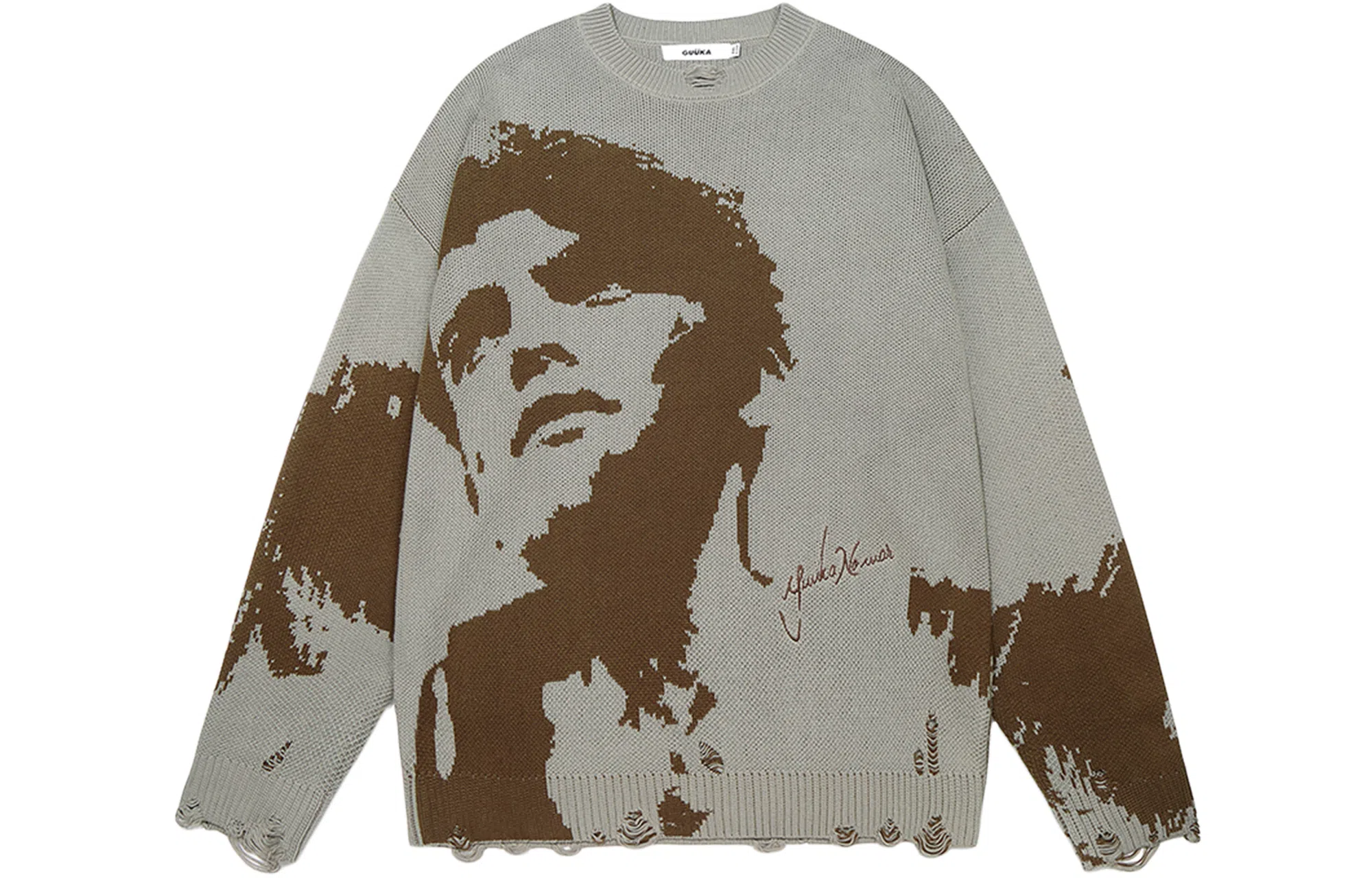 Guuka Sweater Cement Gray