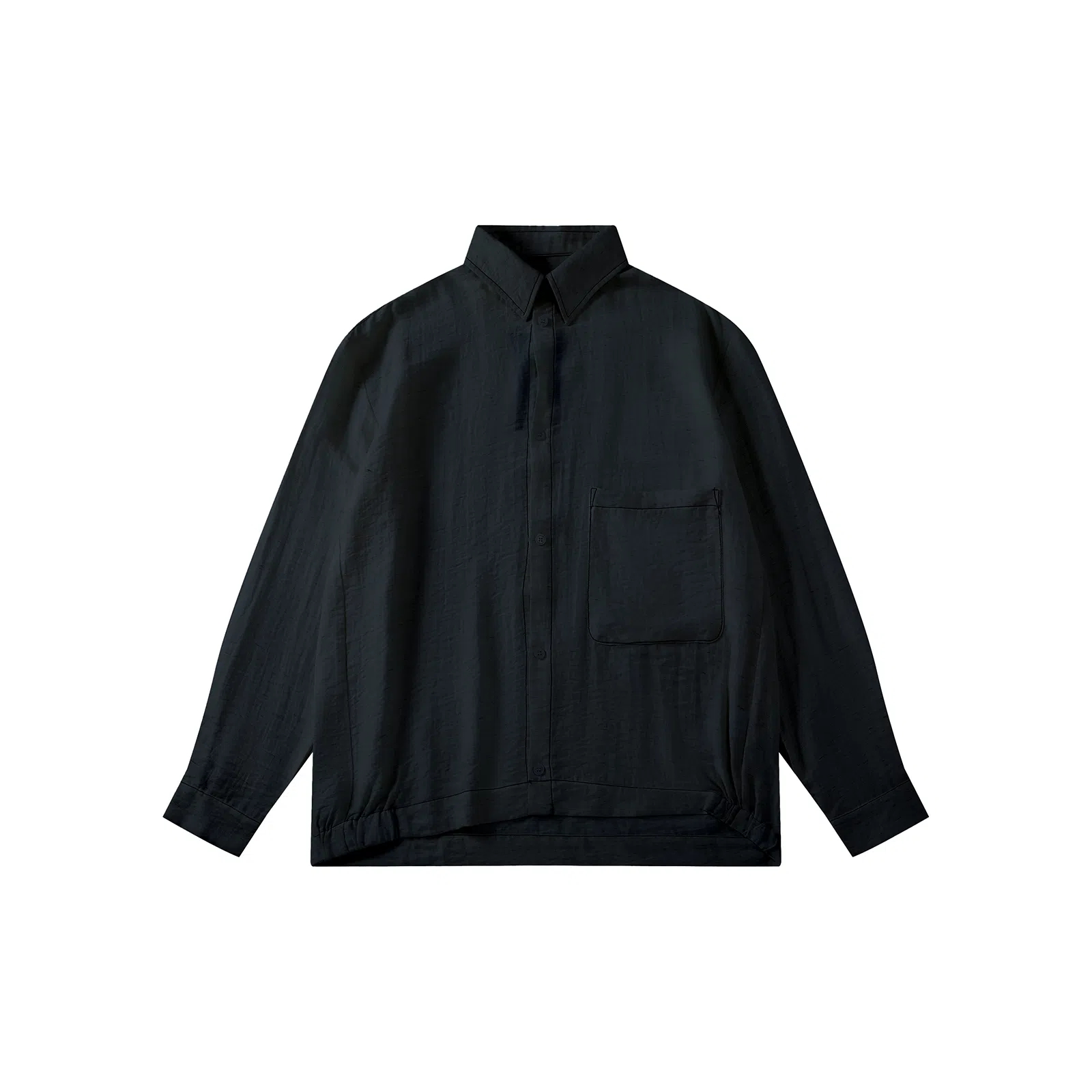 我是大卫 薄款防晒衣衬衣日系复古小众设计感宽松外套长袖衬衫 男女同款