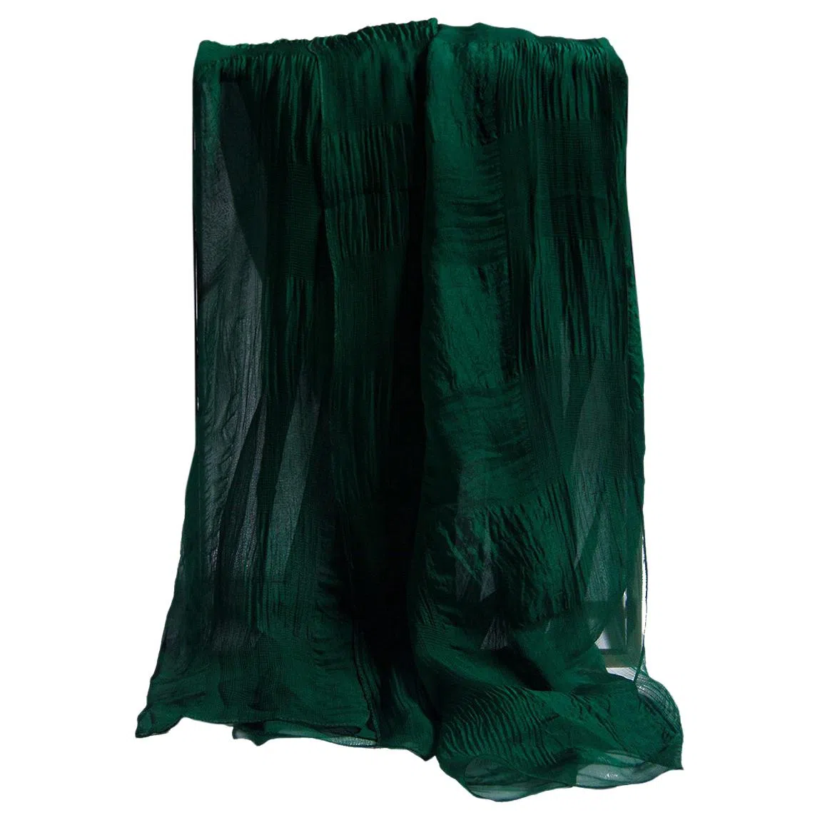 红豆 真丝长巾轻盈柔软围巾经典设计简约时尚大方 桑蚕丝 丝巾 女款