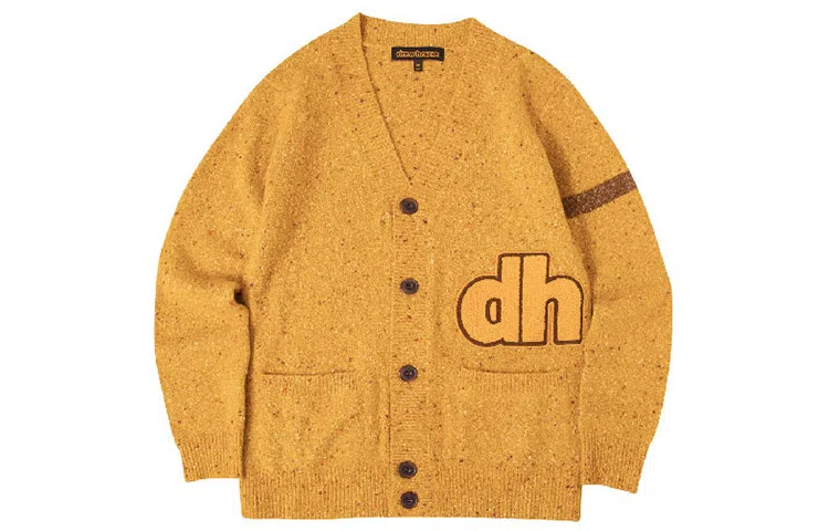 Drew House Varsity Cardigan Candy Yellow