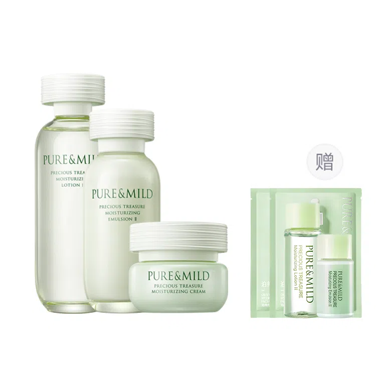 泊美 鲜纯珍萃 护肤套装 保湿清爽补水
