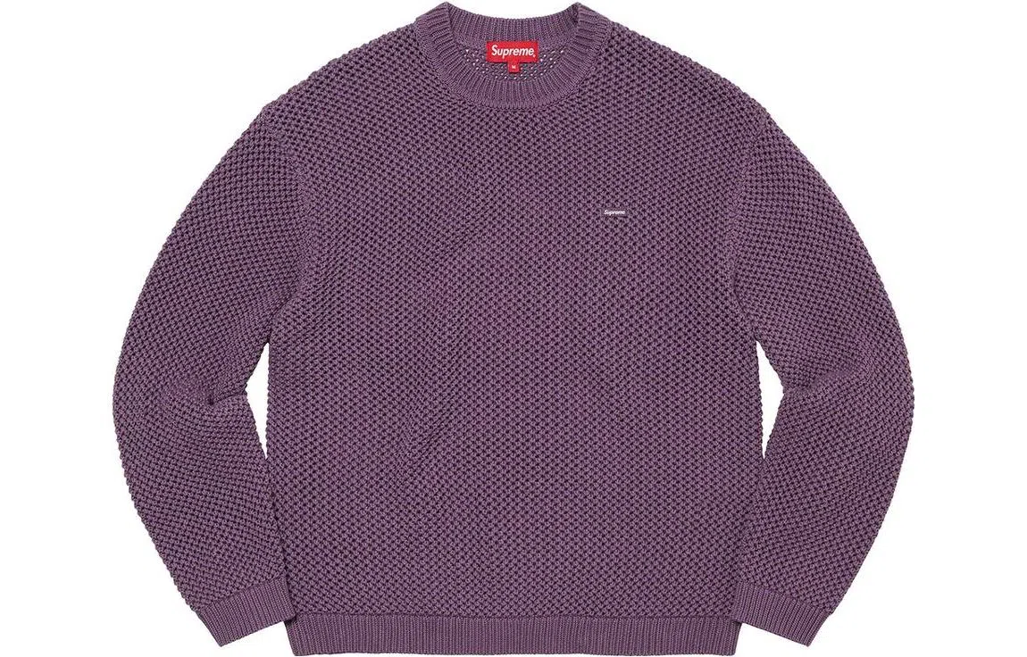 Supreme SS22 Week 10 Open Knit Small Box Sweater