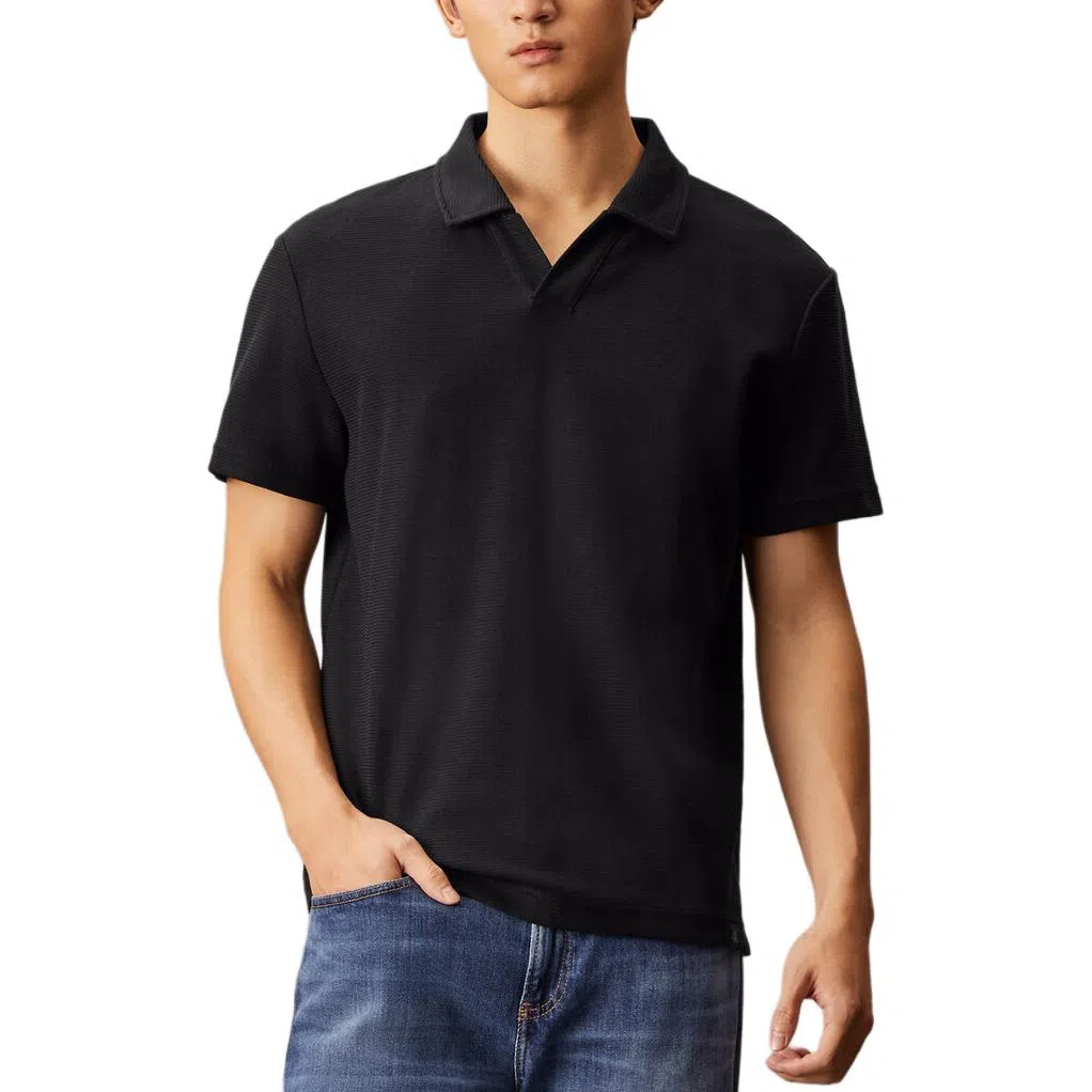 Calvin Klein Polo Shirt Black