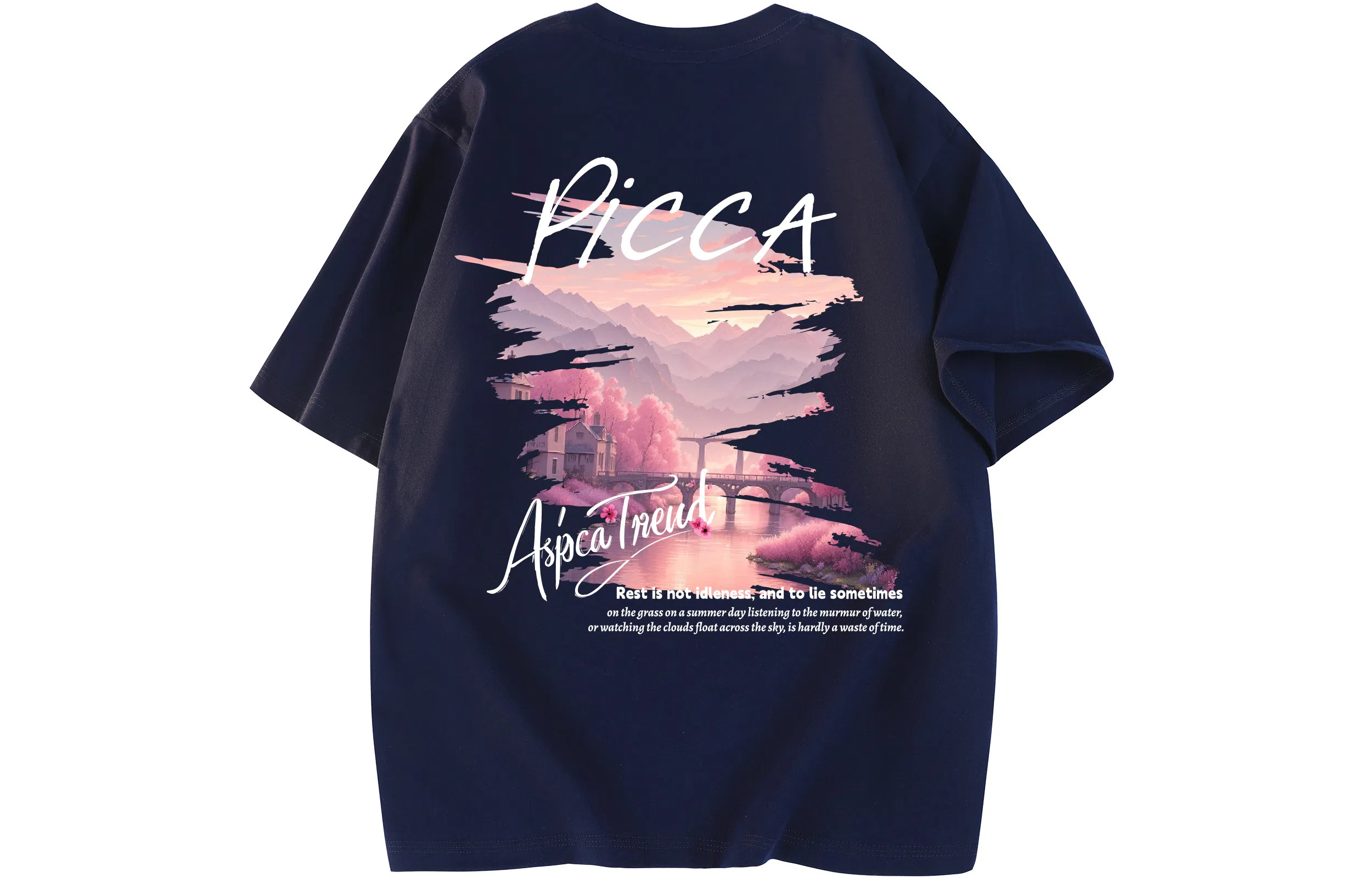 Picca Logo Print T-Shirt