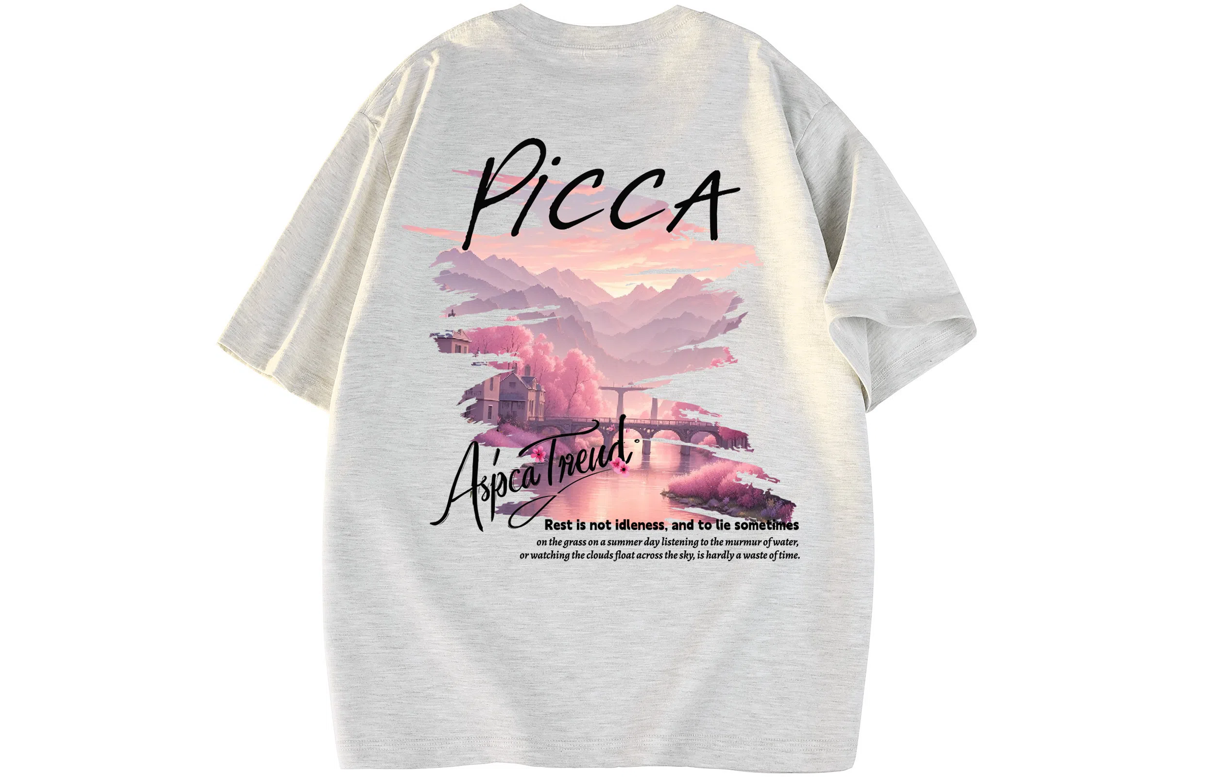Picca Logo Print T-Shirt