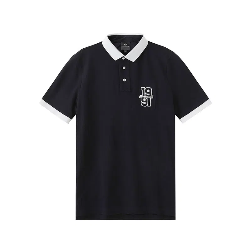 Armani Exchange Polo Navy