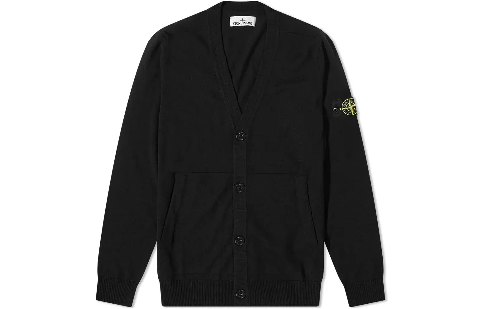 Stone Island FW22 Black Wool Sweater