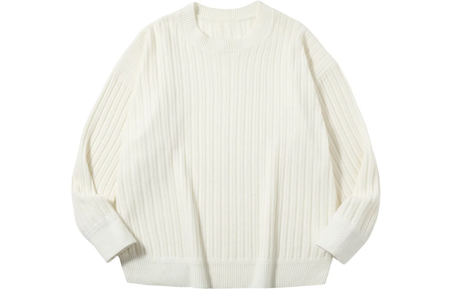 PSO Brand White Series Cashmere Wool Sweater