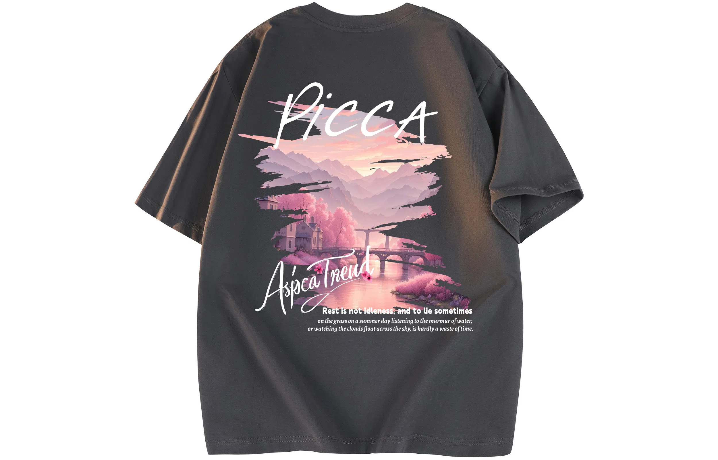 Picca Logo Print T-Shirt