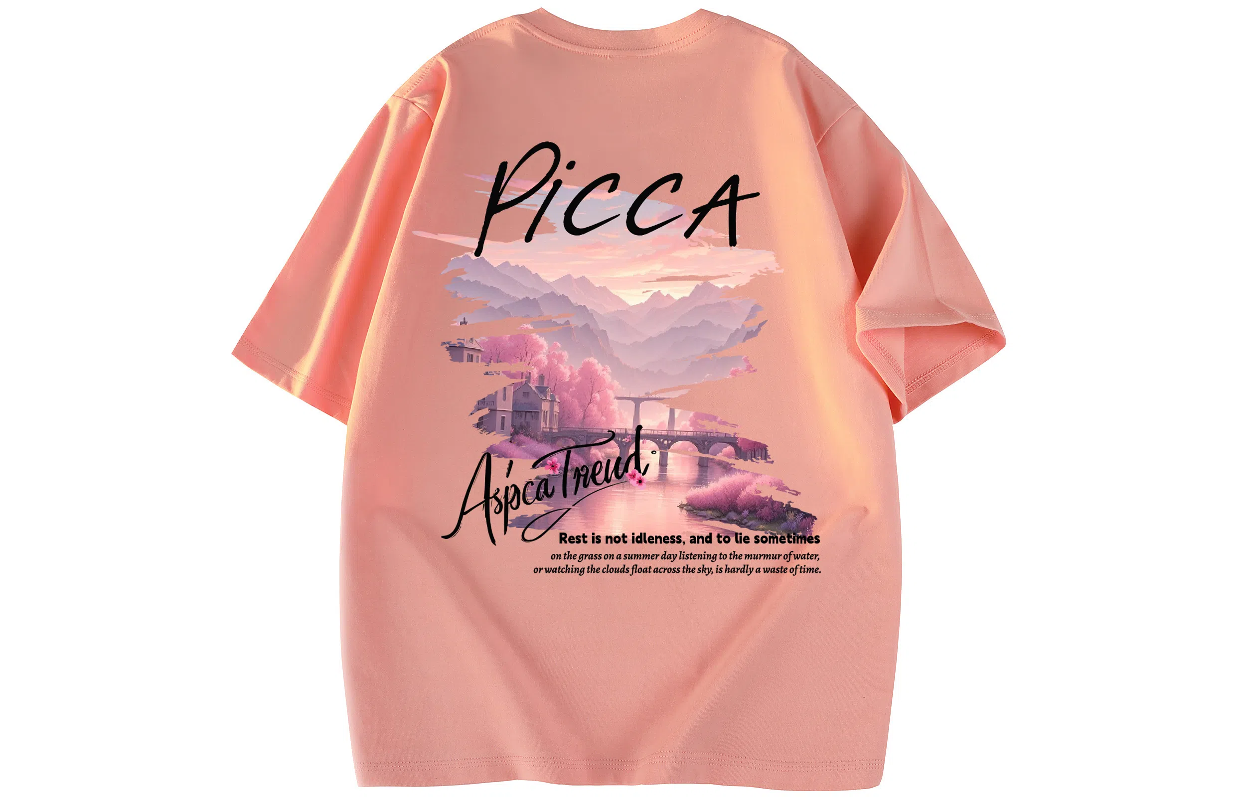 Picca Logo Print T-Shirt