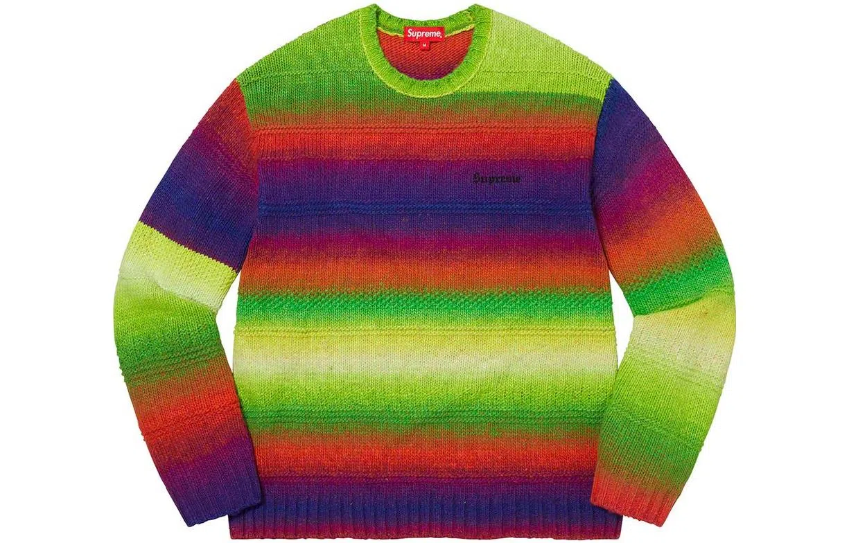 Supreme Gradient Stripe Sweater