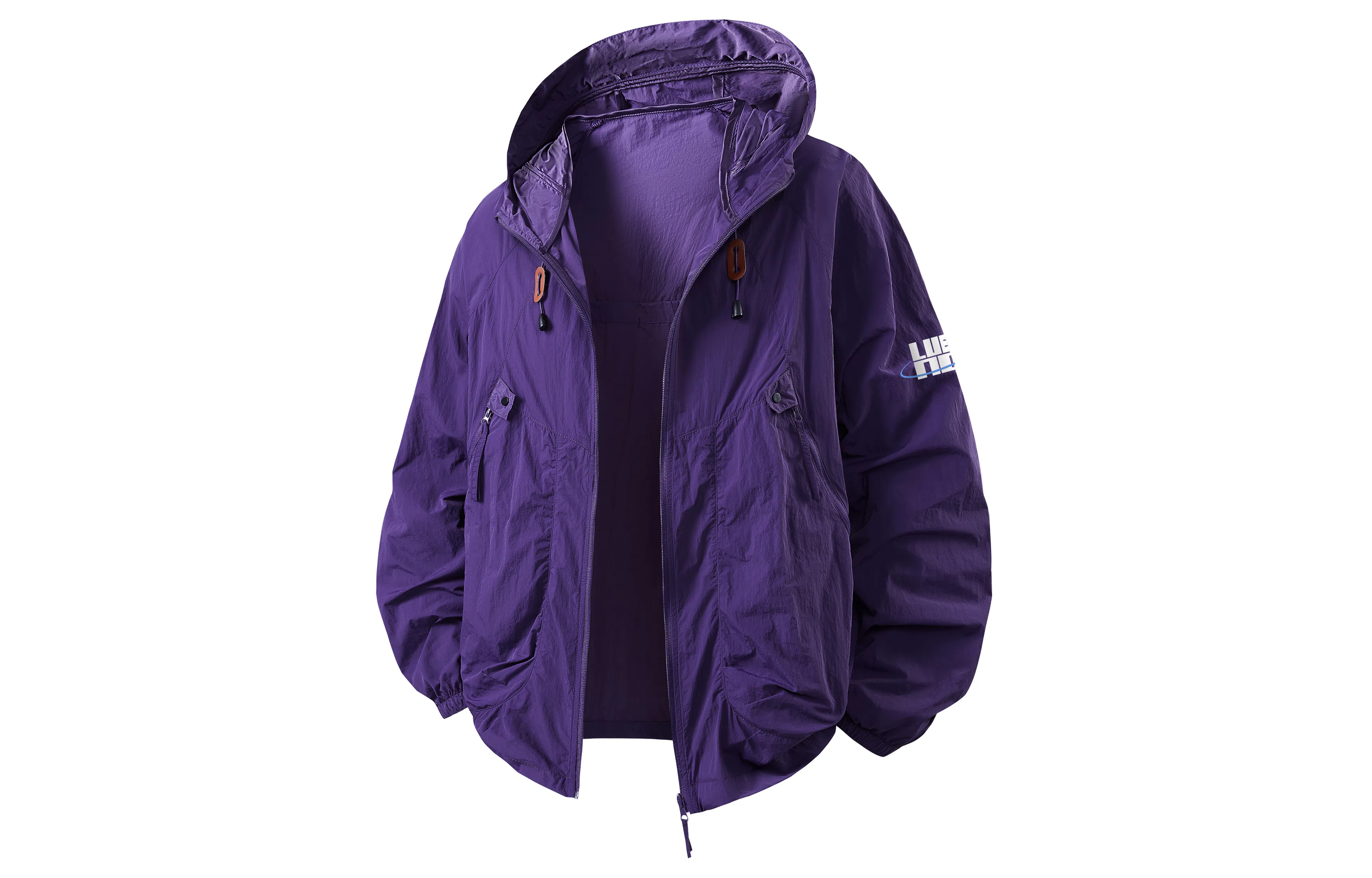 王者荣耀 鲁班七号星空梦想款 纯色宽松休闲时尚百搭连帽长袖防晒服 男女同款