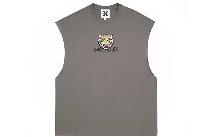 ED HARDY X Tiger Rhinestone Tank Top