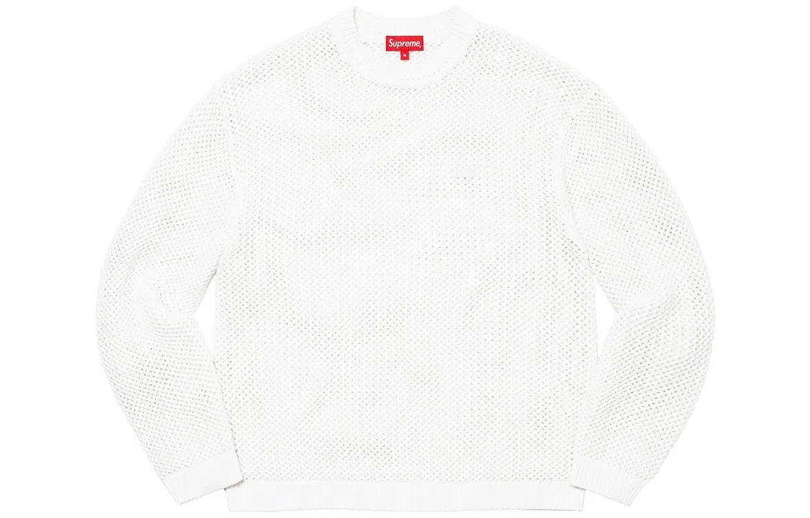 Supreme SS22 Week 10 Open Knit Small Box Sweater