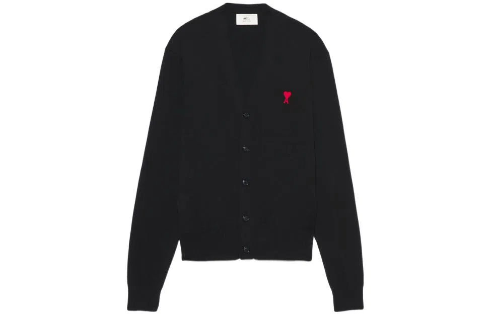 AMIPARIS V-Neck Sweater Black