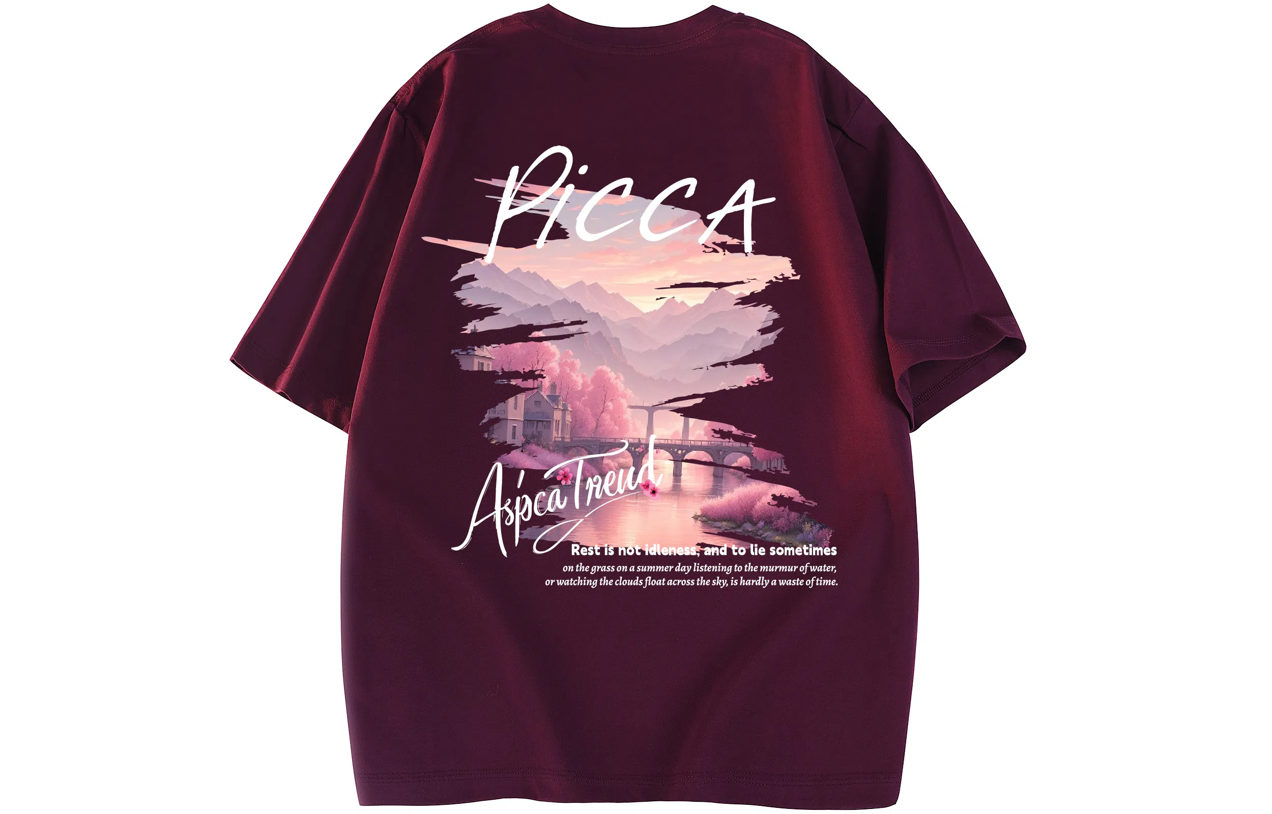 Picca Logo Print T-Shirt