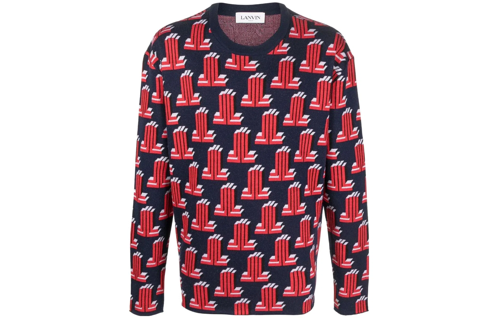 Lanvin SS22 Logo Wool Sweater