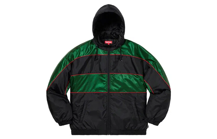 Supreme FW19 Week 4 Sports Piping Puffy Jacket