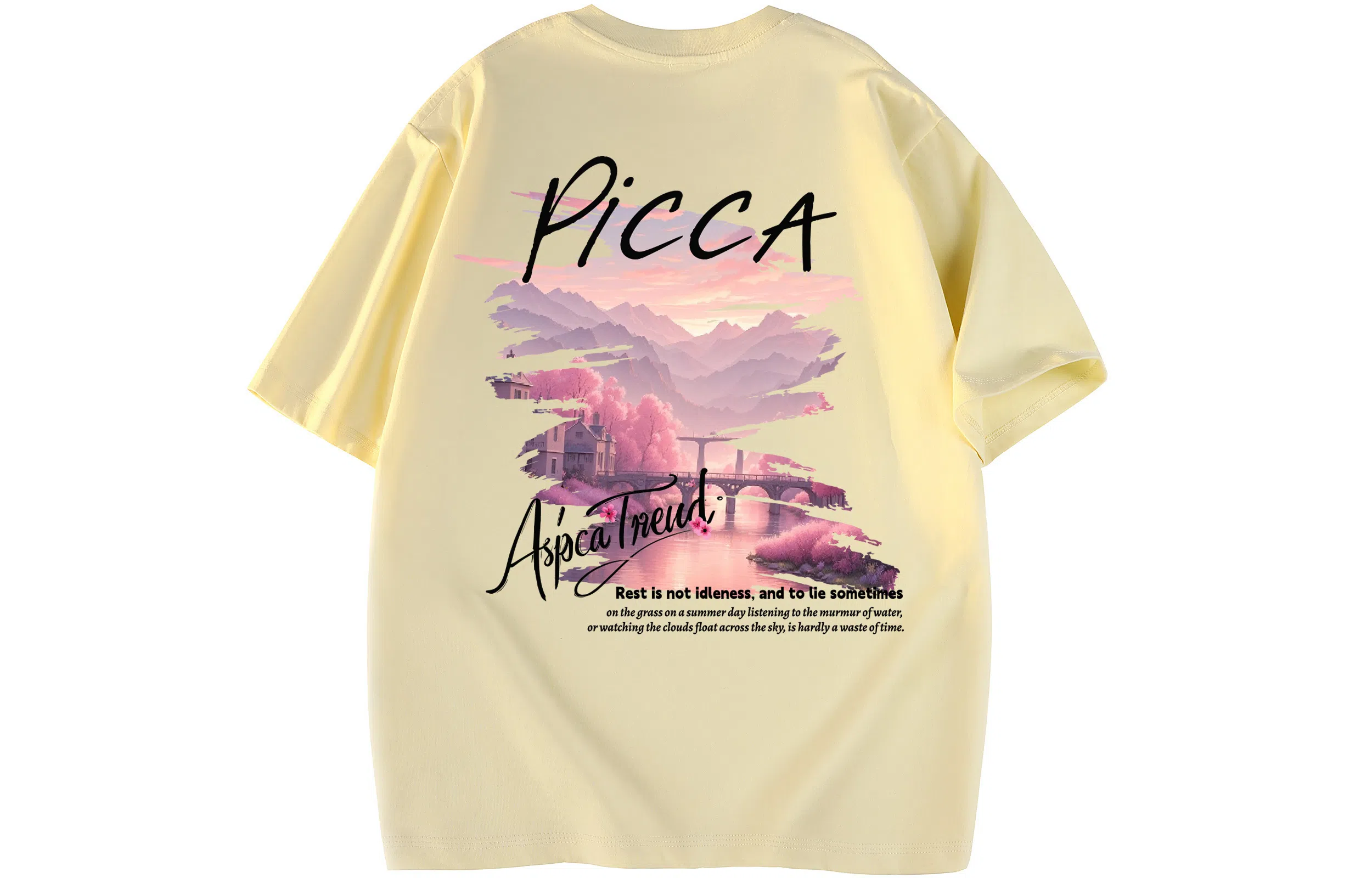Picca Logo Print T-Shirt