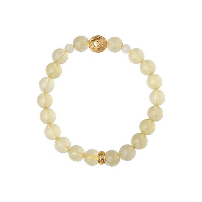 布达拉宫 【招财】财运亨通升职加薪旺事业转运珠学业顺利诸事顺遂简约高级百搭#好运 黄水晶 手串 男女同款情侣款