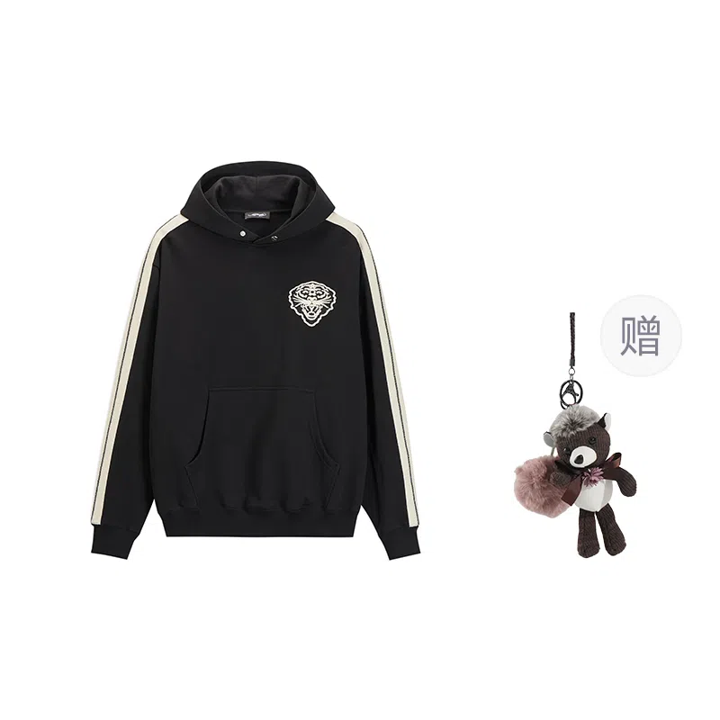 Ed Hardy Tiger Hoodie Black