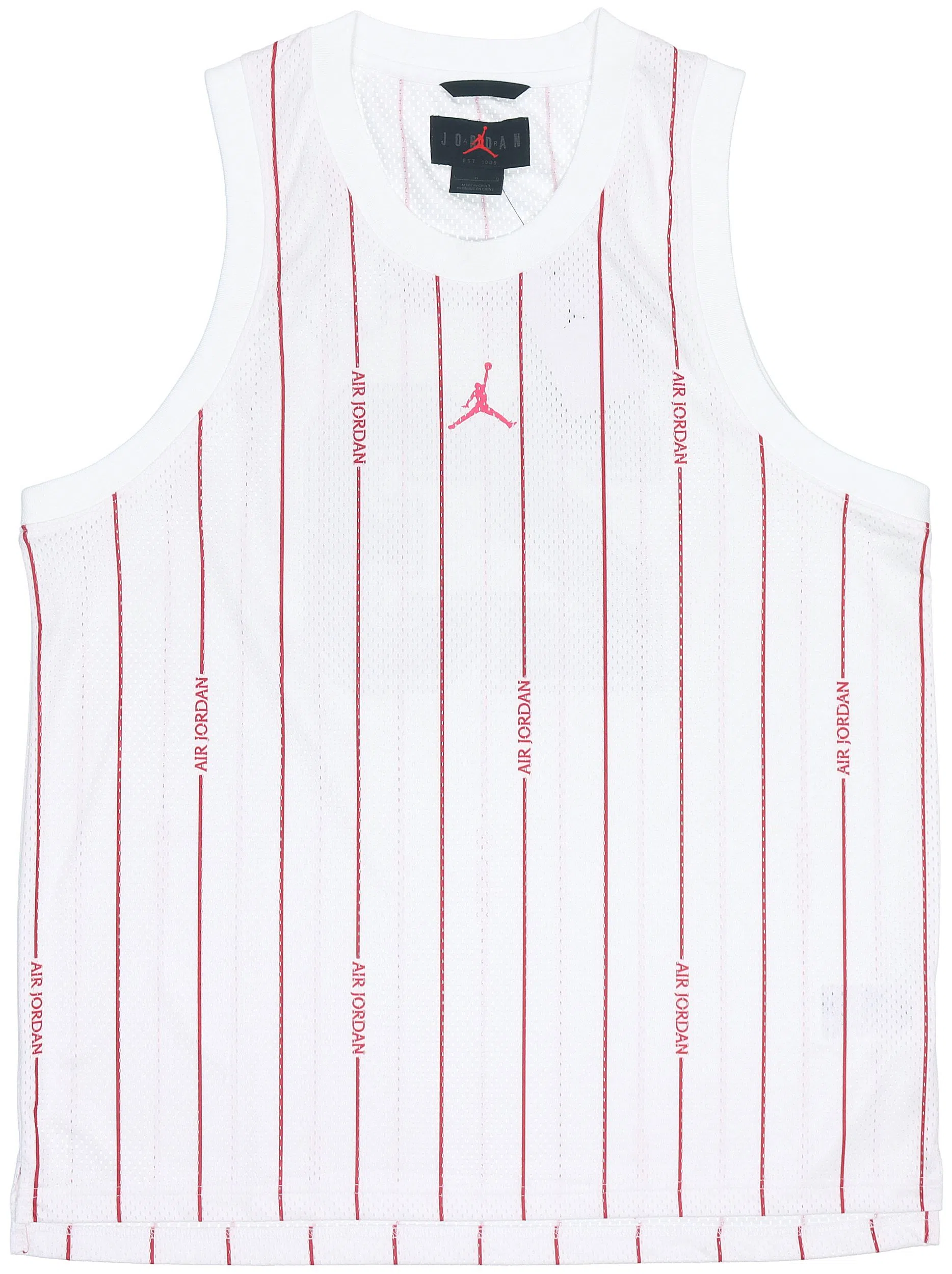 Jordan Mesh Tank Top White