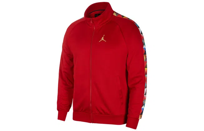Jordan CNY Tricot Jacket Red