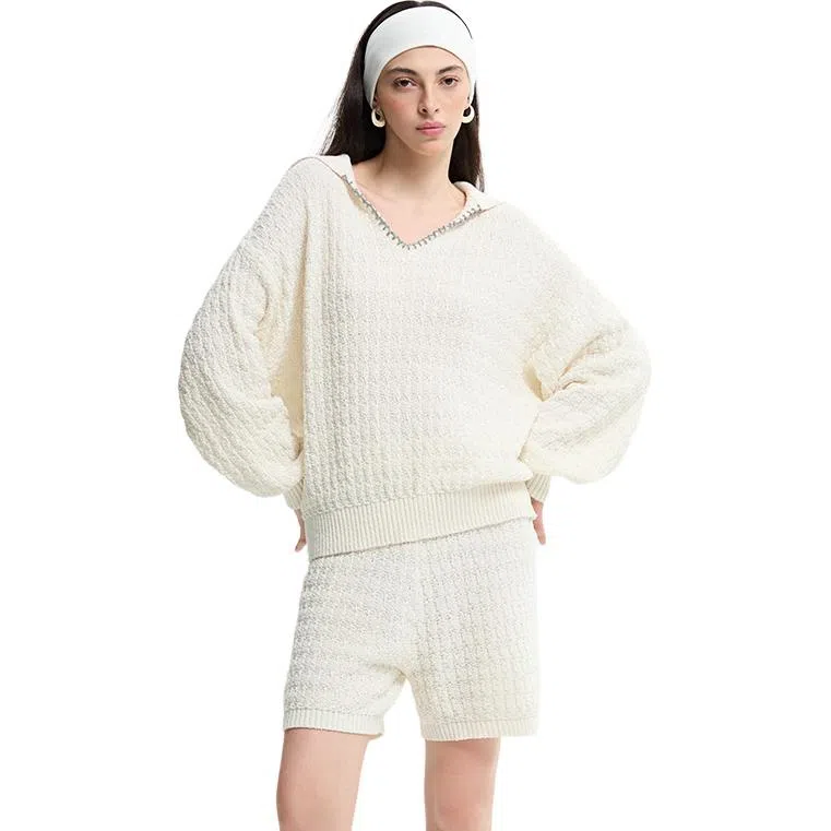 Organic Emotion Sweater Milkshake White