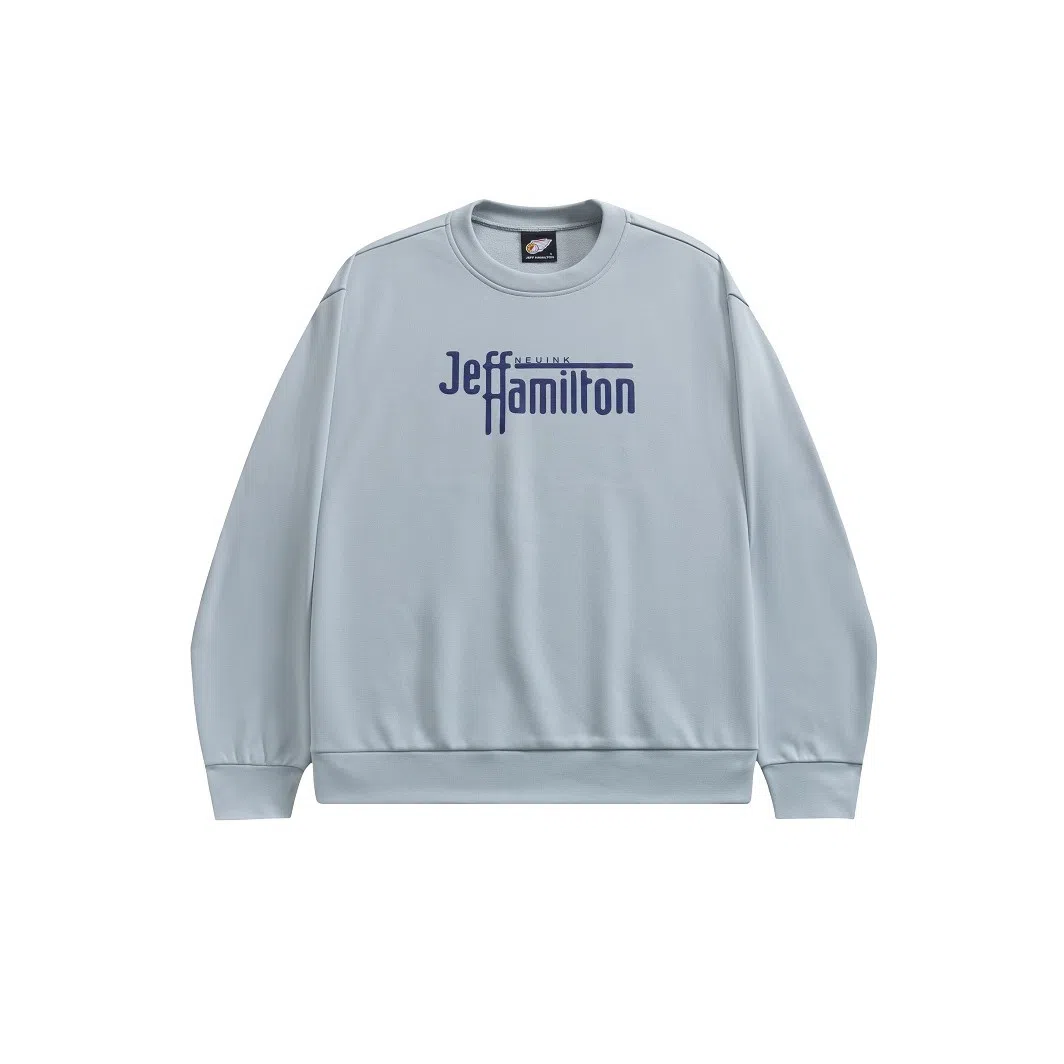Jeff Hamilton Pullover Hoodie Light Grey