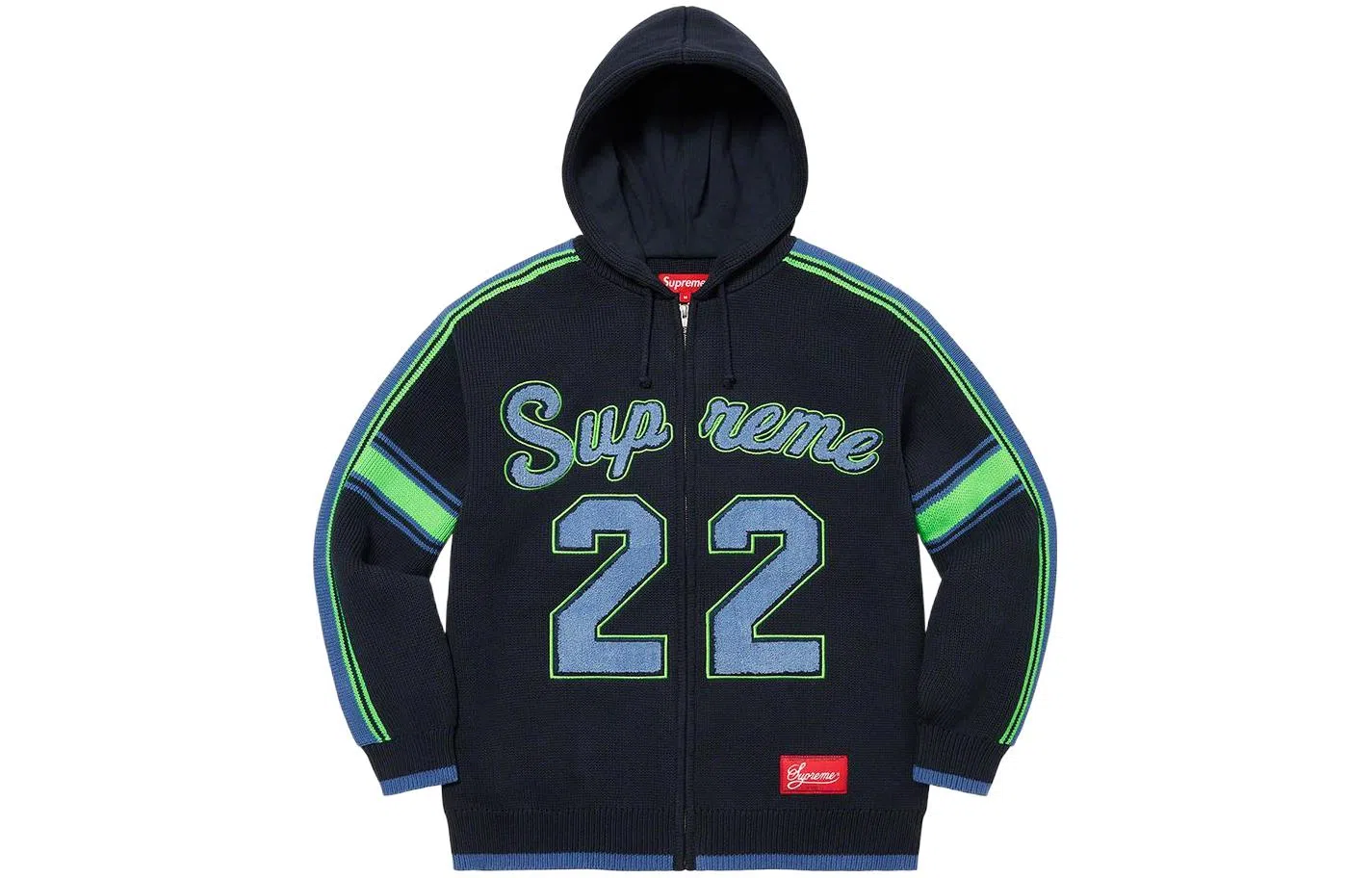 Supreme Sport Zip Up Hooded Sweater