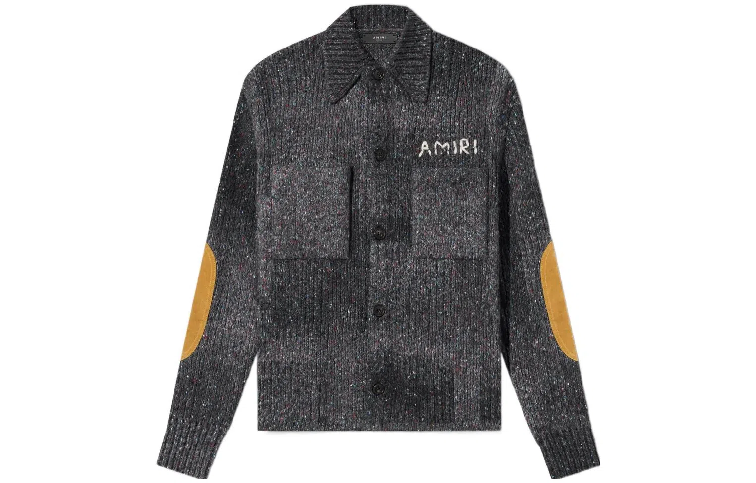 AMIRI SS23 Logo Embroidered Cardigan