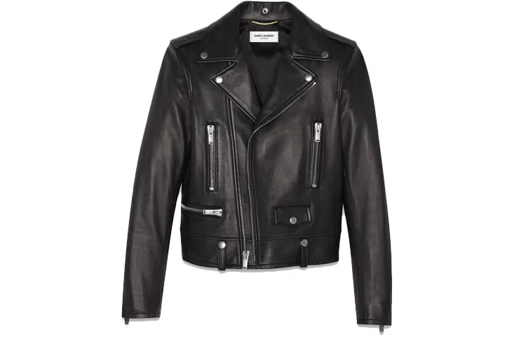 Saint Laurent Classic Zip Jacket Black