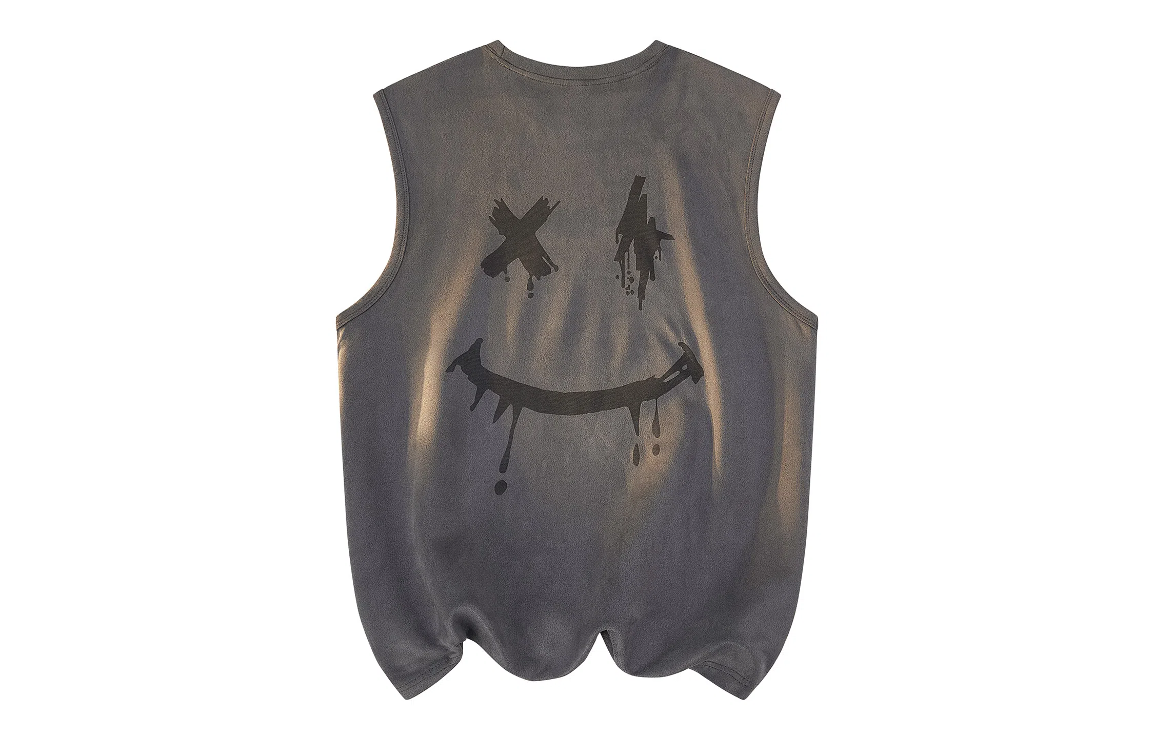 LA'T.WEEKEND Devil Smile Sleeveless Vest