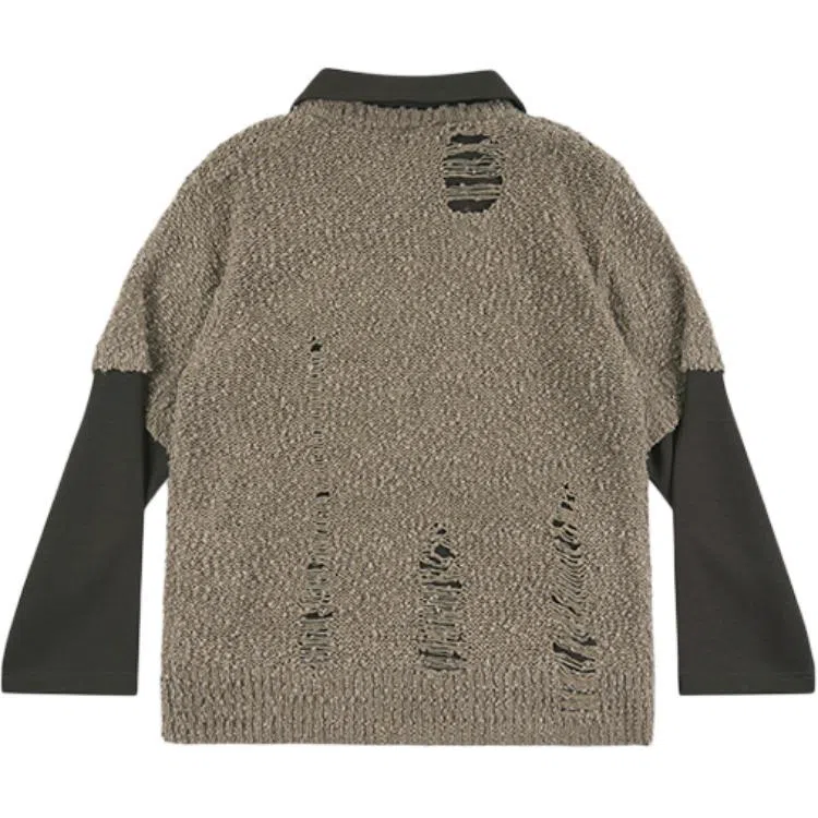 GOOD BAI 916 Series Black Sweater