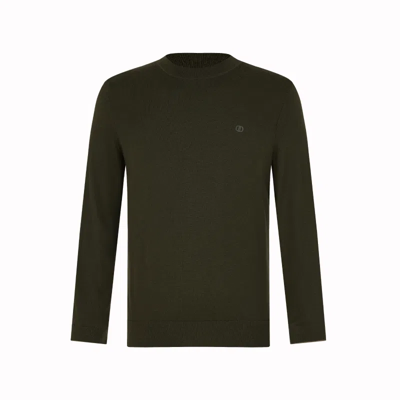 迪柯尼 时尚保暖纯色毛衣 男款