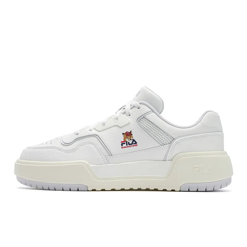Maison Kitsune x FILA Campus White