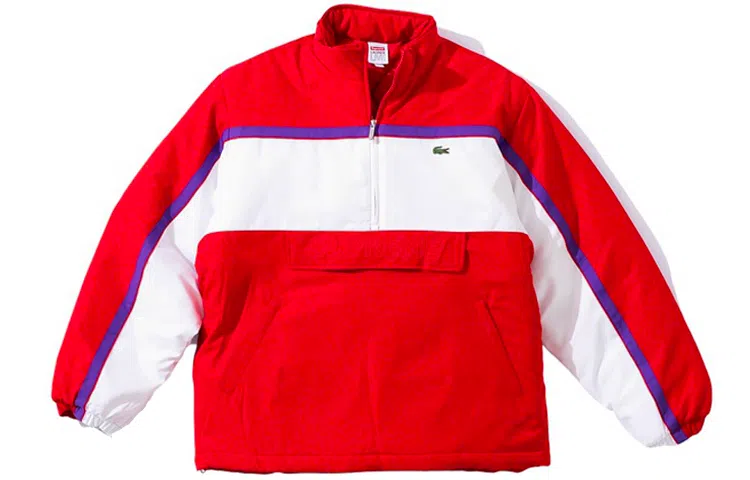 Supreme x LACOSTE FW19 Pullover Red