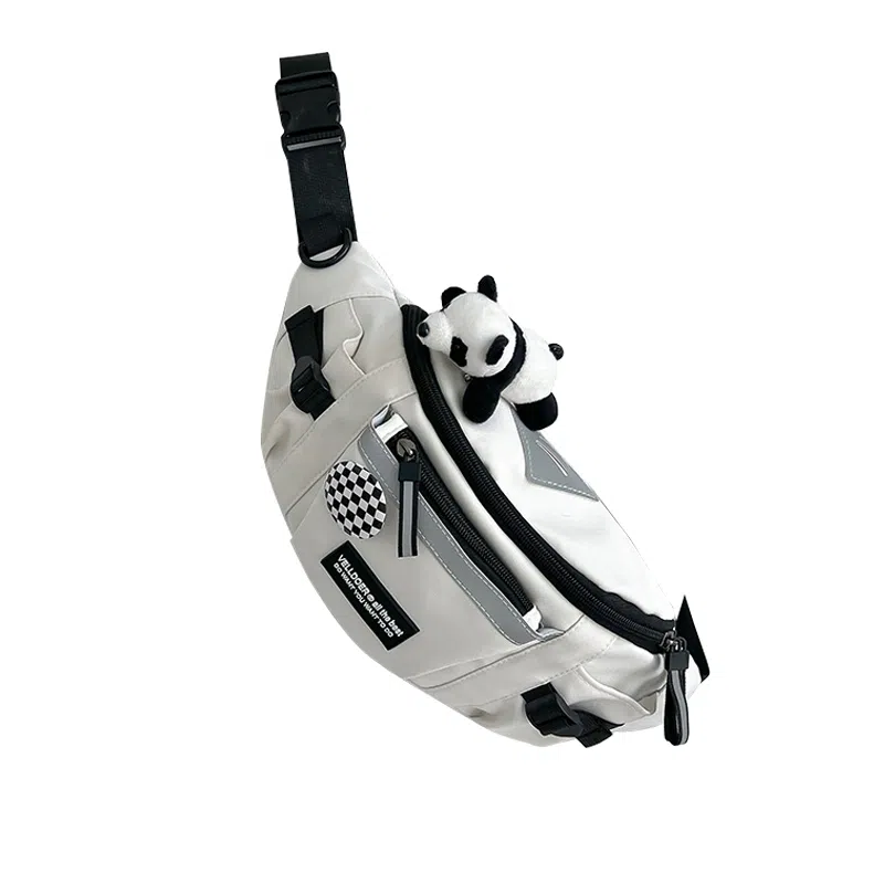 揽月 简约休闲慵懒风日系时尚百搭 牛津布 胸包 常规 男女同款情侣款 多色