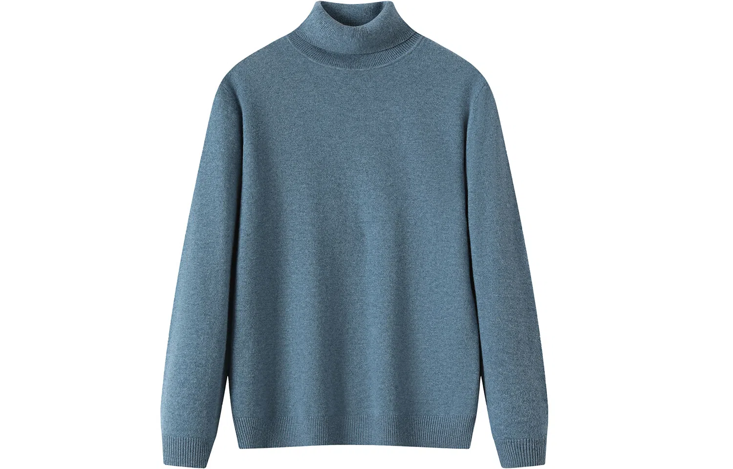 恒源祥 纯色保暖高领针织毛衣 男款