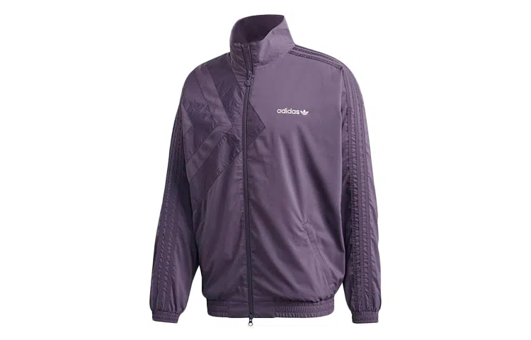 adidas Originals Logo Track Jacket Purple
