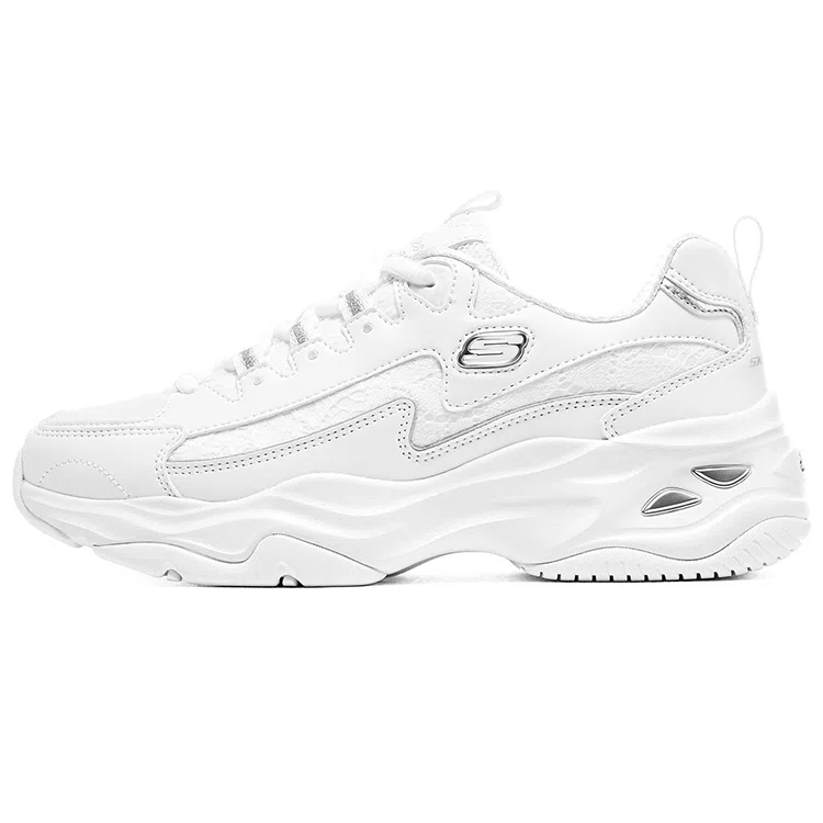 Skechers D'lites 4.0 White Silver