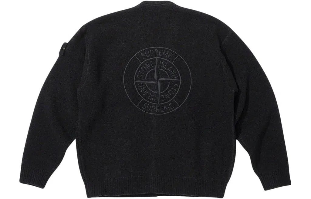 Supreme x Stone Island FW23 Bouclé Cardigan