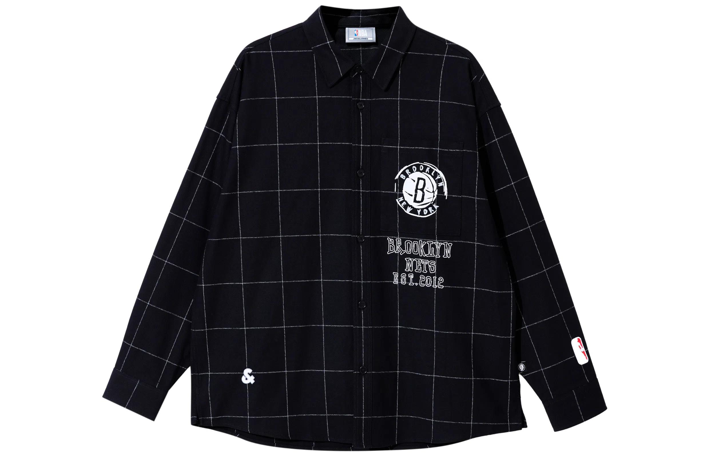 Jack Jones x NBA Brooklyn Nets Oversized Jacket