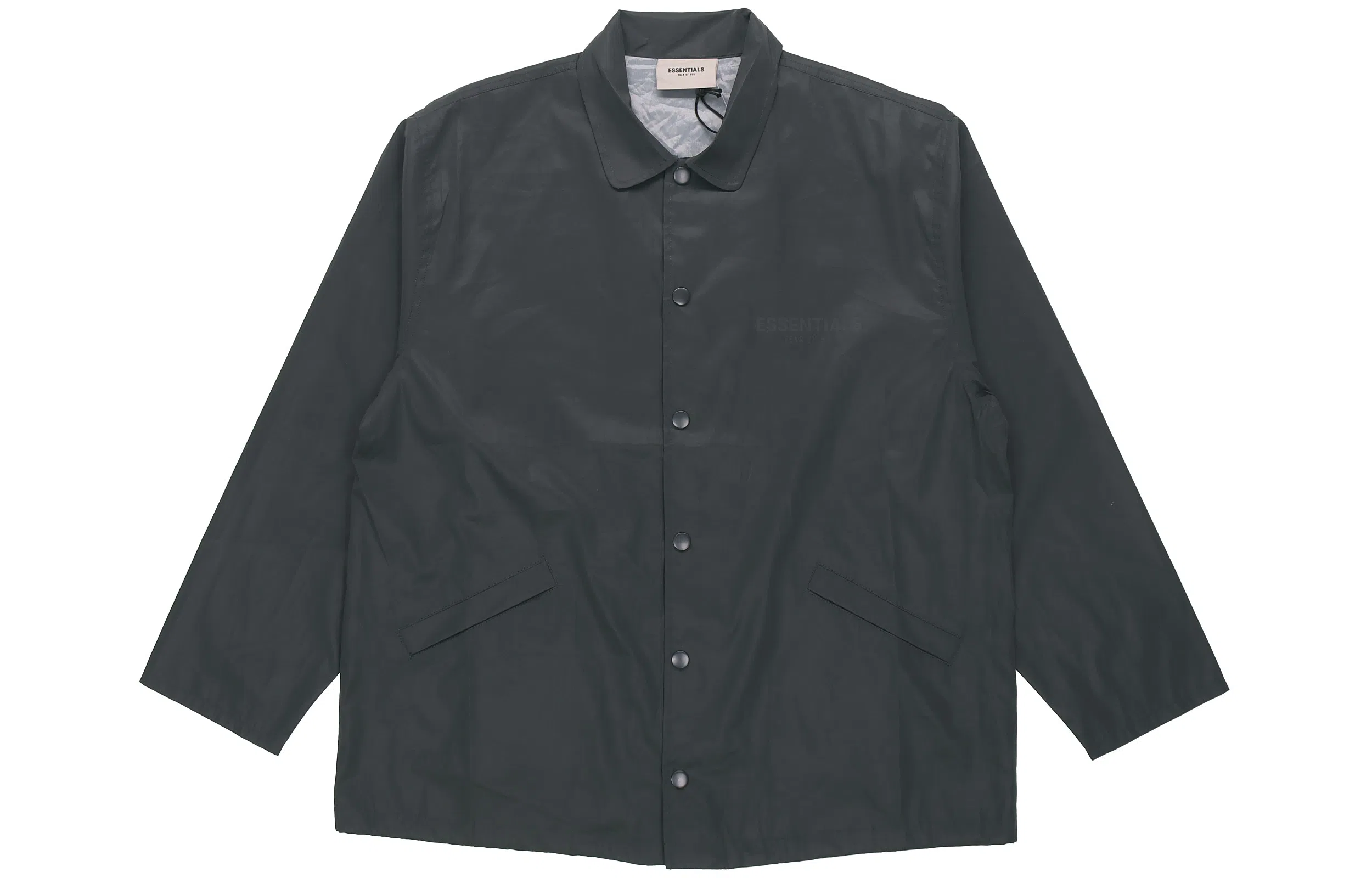 Fear of God Essentials Coach Jacket Black