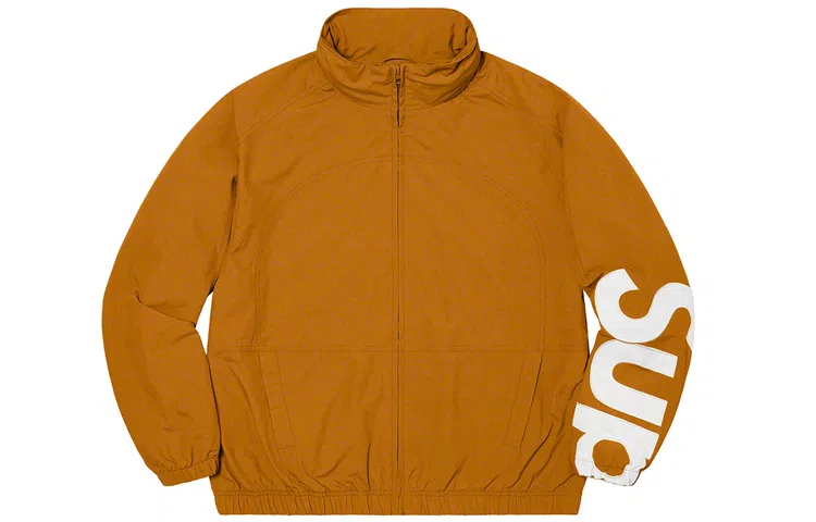 Supreme SS21 Week 1 Spellout Track Jacket Logo