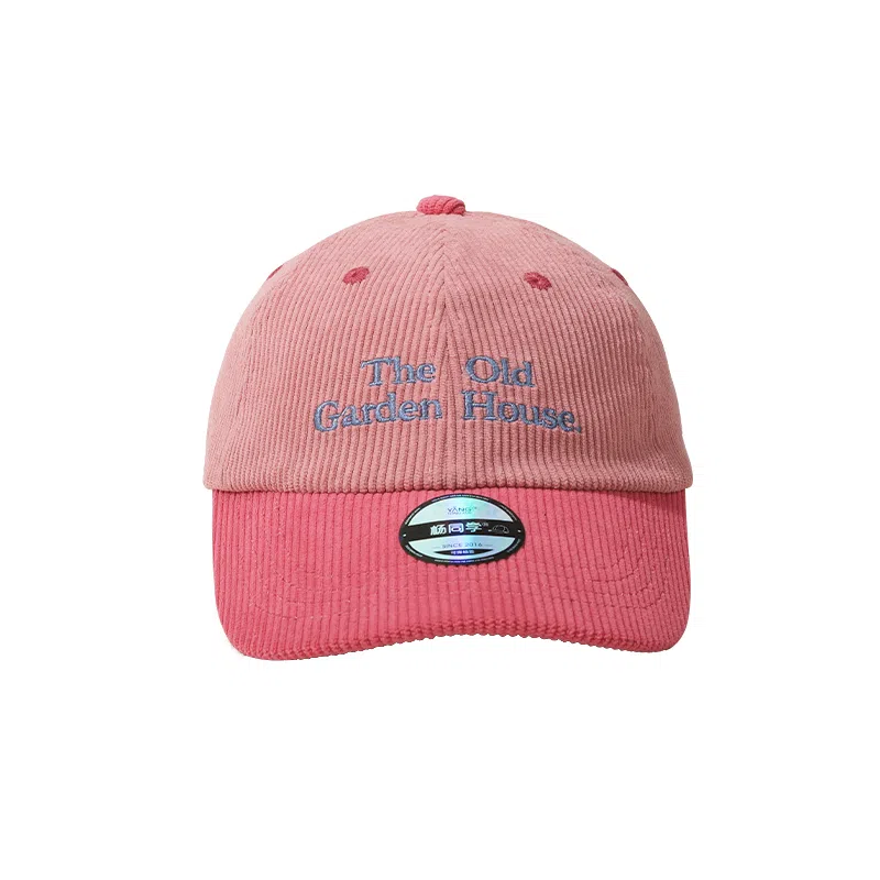 杨同学 百搭韩版灯芯绒显脸小 棉 鸭舌帽 男女同款情侣款