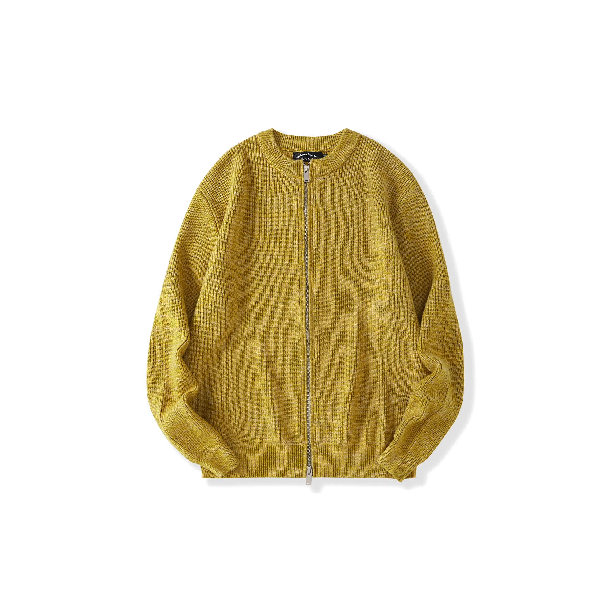 我是大卫 宽松慵懒纯色基础休闲长袖针织衫 男女同款