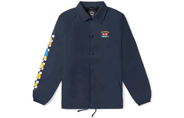 Vans x The Simpsons Coach Jacket Navy