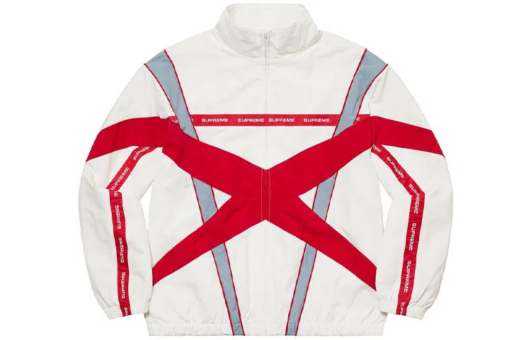 Supreme Cross Paneled Track Jacket